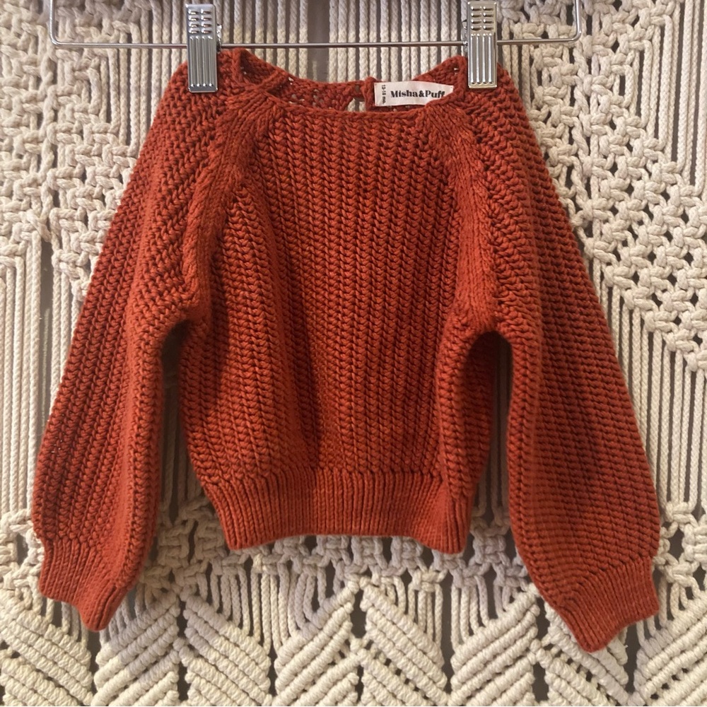 Misha & Puff Net Stitch Sweater